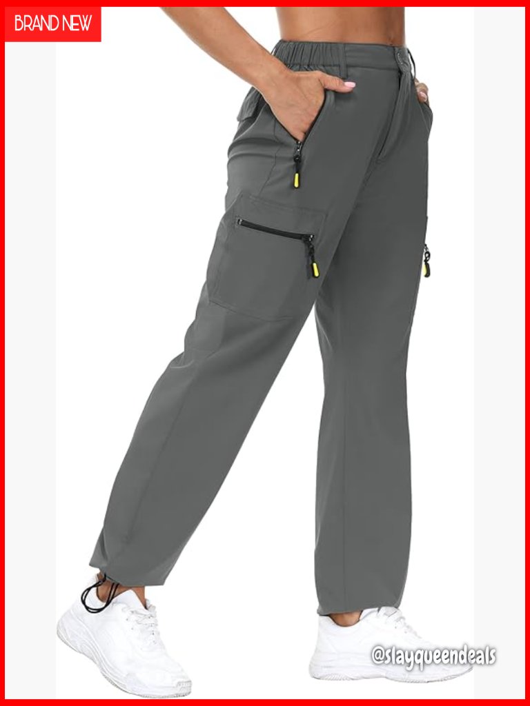 Women's Hiking Cargo Pants Quick Dry Lightweight Outdoor Athletic Pants